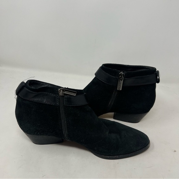 Aquatalia suede black ankle boots size 6.5 - Picture 2 of 7
